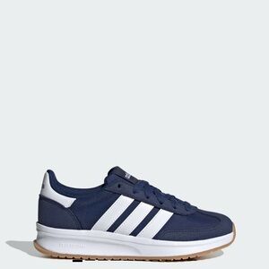 Adidas Navy and White Sneakers
